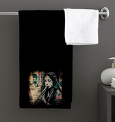 Breathing Life Into Music Bath Towel - Beyond T-shirts